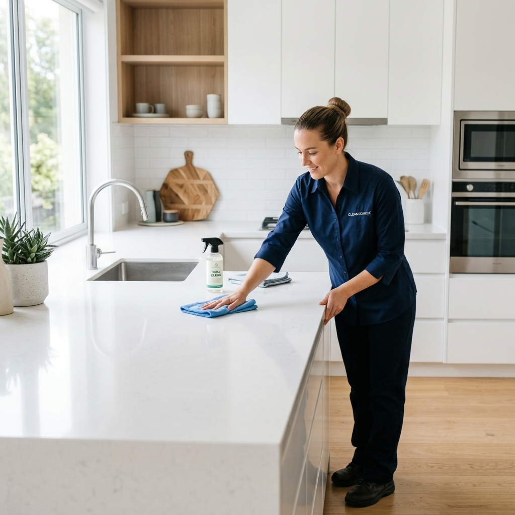 Home cleaning professional